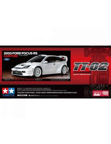 Coche RC Ford Focus RS Custom 1/10 TT