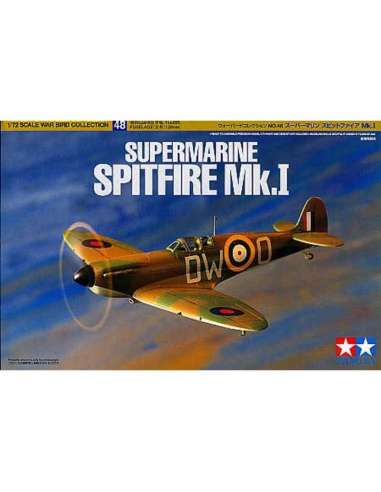 Maqueta 1:72 Avion Supermarine Spitfire