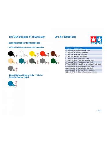 Maqueta 1:48 Avion Us Douglas A1 