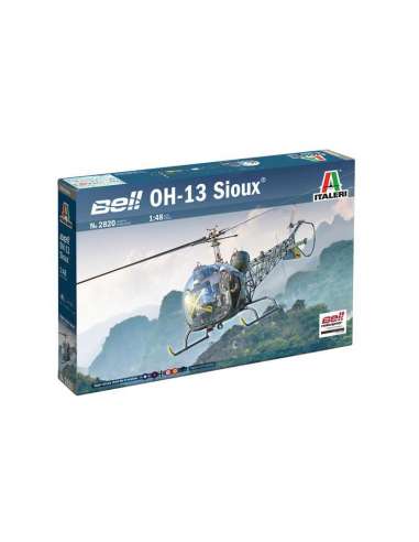 Maqueta Helicoptero OH13 Korea 1/48
