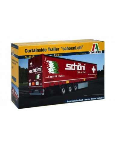 Maqueta Remolque Schoni Camion 1/24