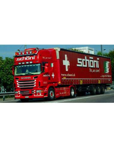 Maqueta Remolque Schoni Camion 1/24