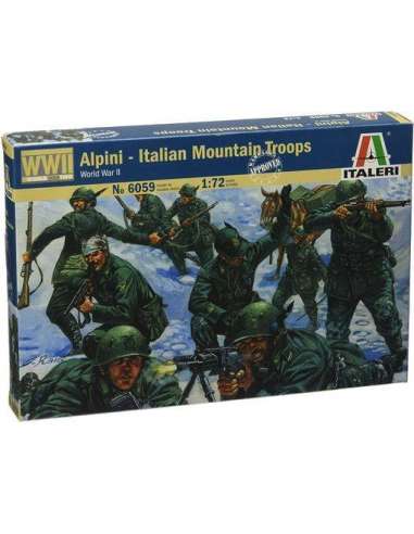 Maqueta Tropas Alpinas Italianas 1/72 WW