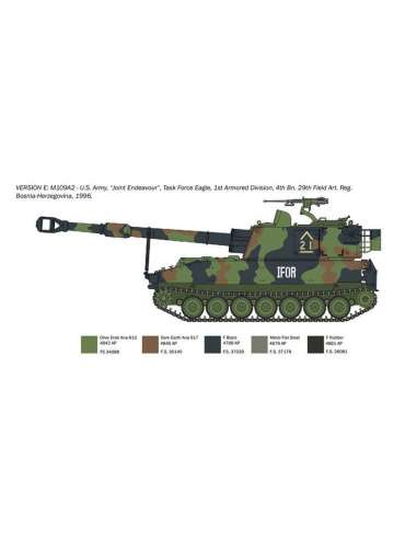 Maqueta Tanque M-109 A2 Howitzer 1/35