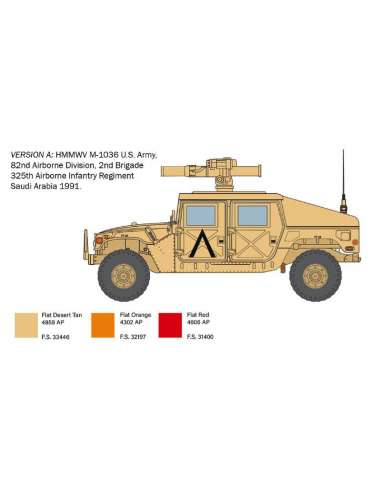 Maqueta HMMWV M966 Tow Carrier 1/35