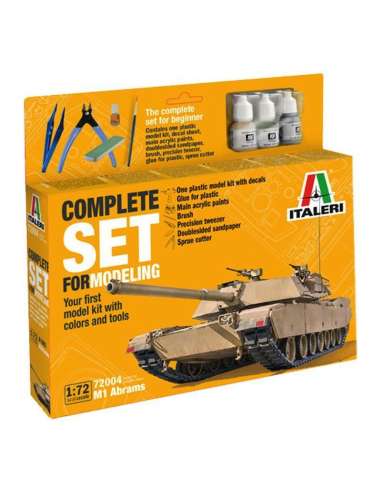 Maqueta Tanque ModelSet 1/72 Abrams