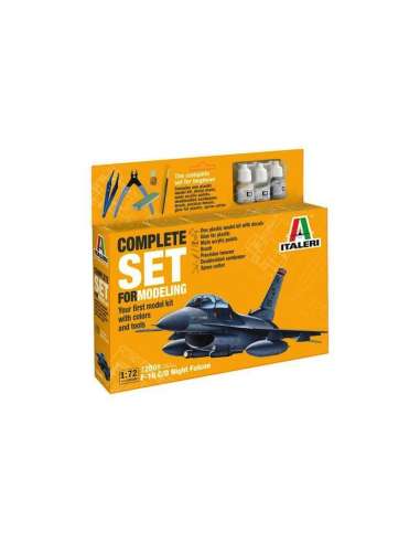 Maqueta Model Set F16 Night Falcon 1/72