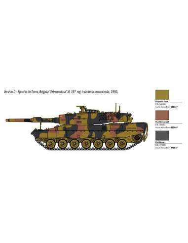 Maqueta Leopard 2A6 Escala 1/35