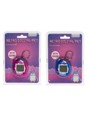 Mini Consola de Juegos con Llavero 1 Und