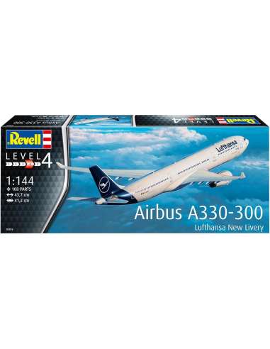 Maqueta Airbus A380 Lufthansa 1/144