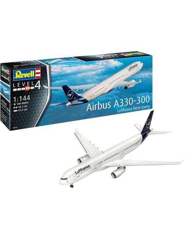 Maqueta Airbus A380 Lufthansa 1/144