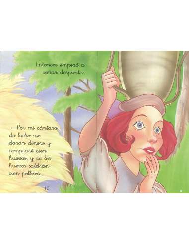 La Lechera y El Cantaro de Leche