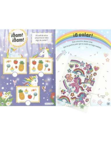 Unicornios con Pegatinas