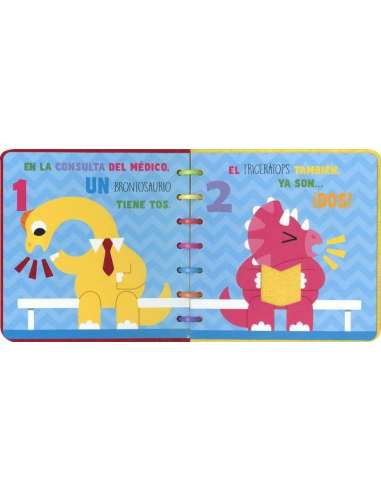 Libro Dinosaurios Los Numeros