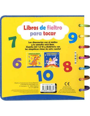 Libro Dinosaurios Los Numeros