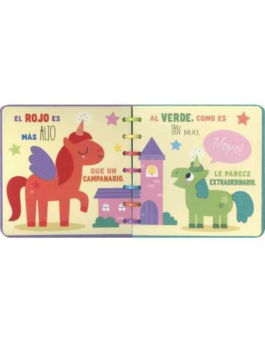 Libro Unicornios Colores Contrarios