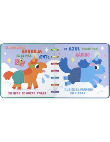 Libro Unicornios Colores Contrarios