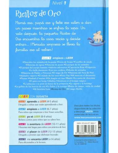 Libro Ricitos de Oro