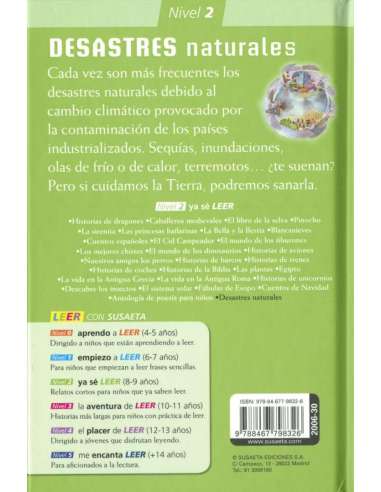 Libro Desastres Naturales