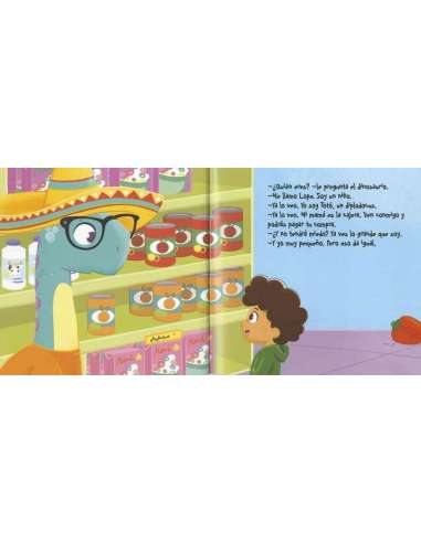 Un Dinosaurio en el Supermercado