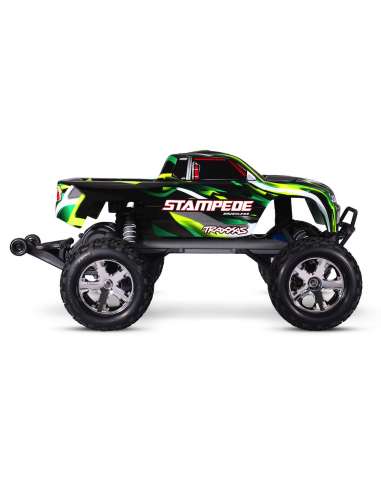 Traxxas Stampede 2Wd BL 2s Hd Green Bat+