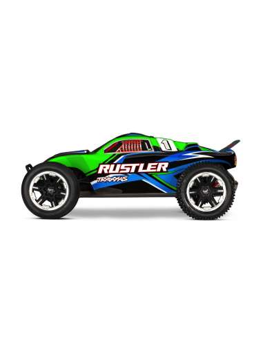 Traxxas Rustler 2Wd Brushed Hd Bat+Carga