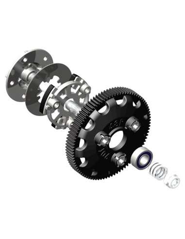 Traxxas Rustler 2Wd Brush. Orange Bat+Ca