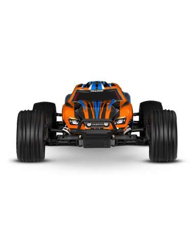 Traxxas Rustler 2Wd Brush. Orange Bat+Ca