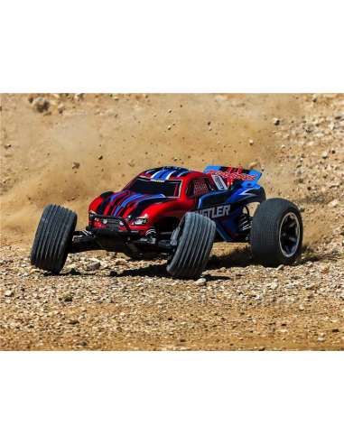 Traxxas Rustler 2Wd Brush. Orange Bat+Ca