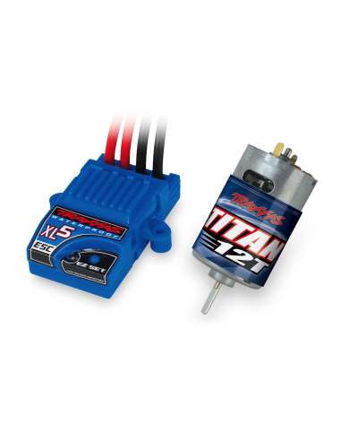 Traxxas Rustler 2Wd Brush. Rojo Bat+Carg