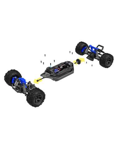 Traxxas Rustler 4x4 BL2S Brushless Tq 