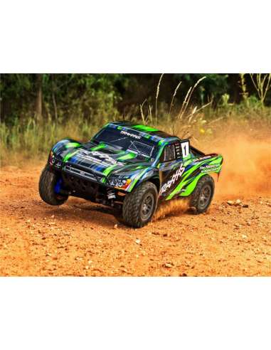 Traxxas Slash 4x4 BL2 Brushless TQ Verde