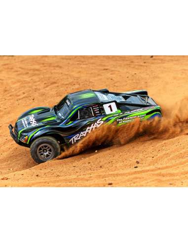 Traxxas Slash 4x4 BL2 Brushless TQ Verde