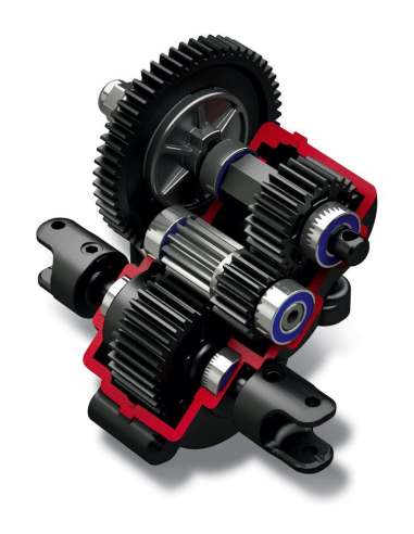 Traxxas E-Revo 1/16 4x4 Brushed Tq Rojo 