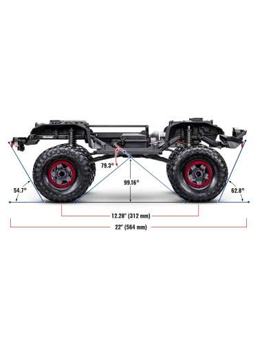 Traxxas TRX4 Sport High Trail Edition Gr