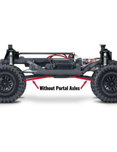 Trx4 Land Rover Defender Crawler Black