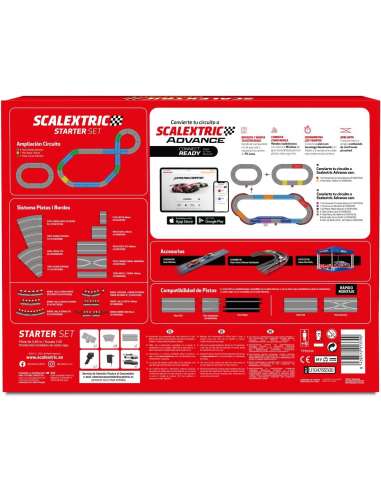 Circuito Scalextric Satarter Set 1:32