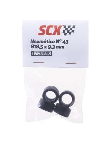 Neumático Nº43(ø 18,5 x 9,3mm) Scalextri