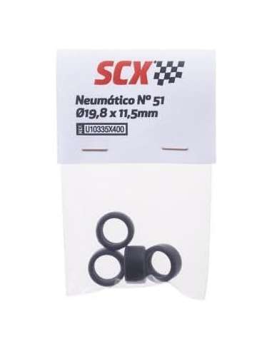 Neumático Nº51 (ø 19,8 x 11,5mm) Scalext