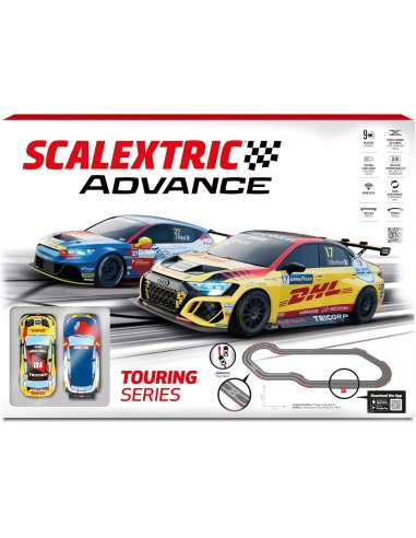 Circuito Scalextric Advance Touring Seri