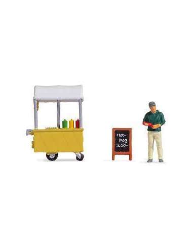 Tiny Scenes Stand de Hot Dogs Noch 16505