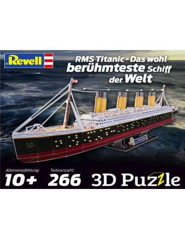 Puzzle 3D Edicion Led RMS Titanic Revell