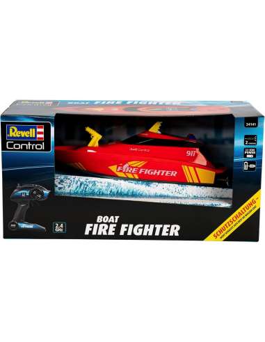 Barco RC Bomberos Revell Control Agua