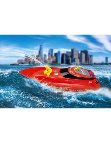 Barco RC Bomberos Revell Control Agua