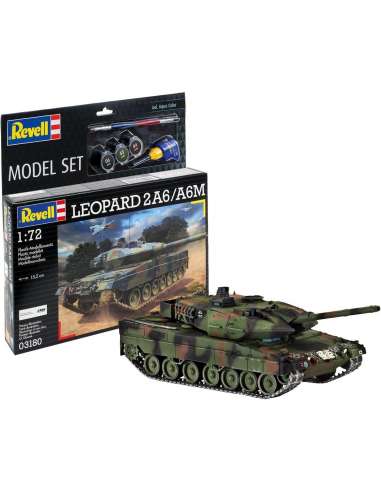 Maqueta Leopard 2A6/A6M Pegamento y Pint