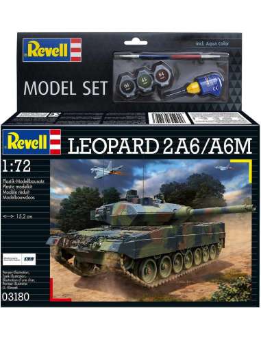 Maqueta Leopard 2A6/A6M Pegamento y Pint