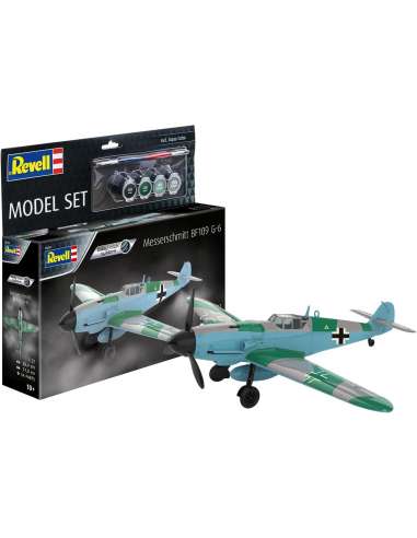 Maqueta Messerschmitt Bf109G-6 easy-clic