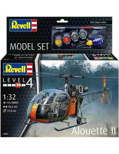Maqueta ModelSet Helicoptero Aloutte 2 R