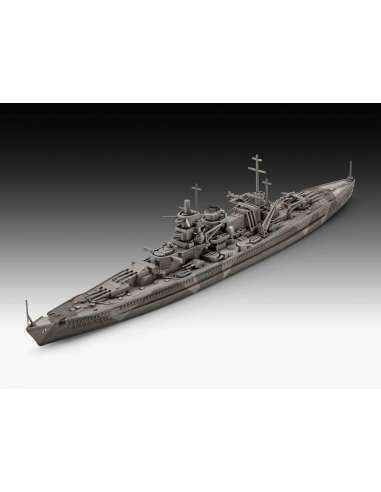 Maqueta ModelSet Barco Gneisenau 1/1200.