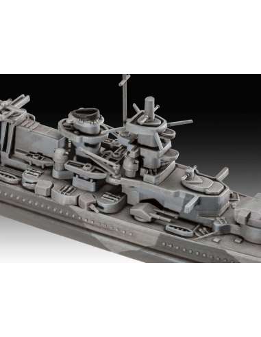 Maqueta ModelSet Barco Gneisenau 1/1200.